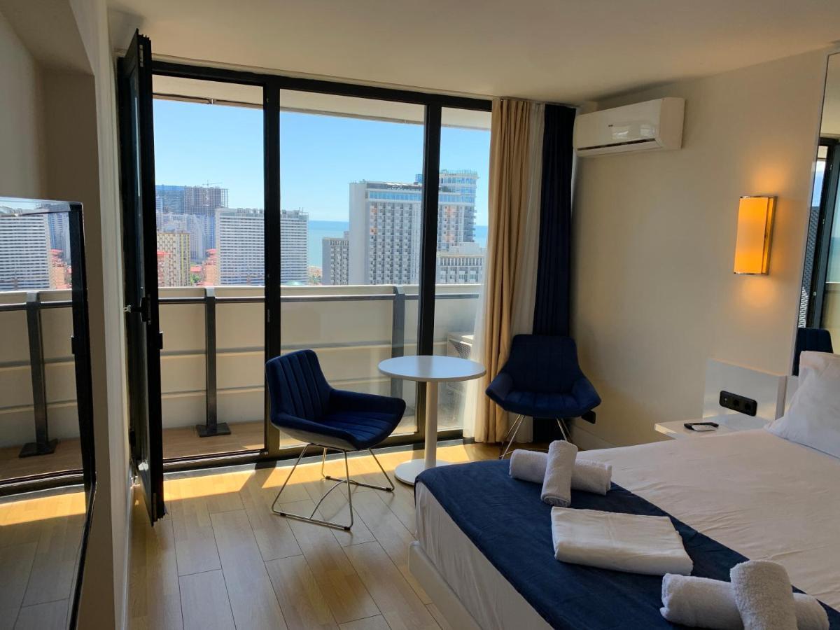 Vip Aparthotel Orbi City Sea View باتومي المظهر الخارجي الصورة